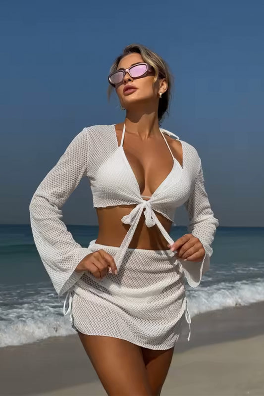 Pastel Riviera Bikini Set – Sugar Peach & Mint Kiss