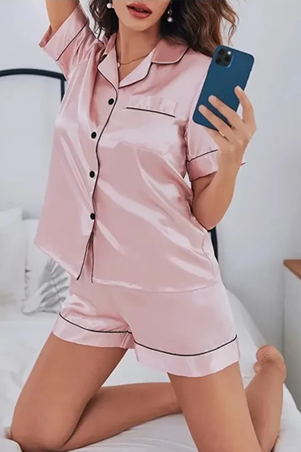 Everyday Bliss Ribbed Cotton Lounge Set – Soft Serenity
